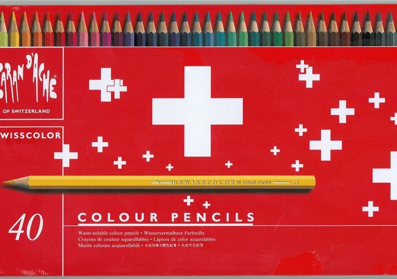 Caran d'Ache - Confezione da 40 pastelli Caran d'Ache Swisscolor - 1.285.740