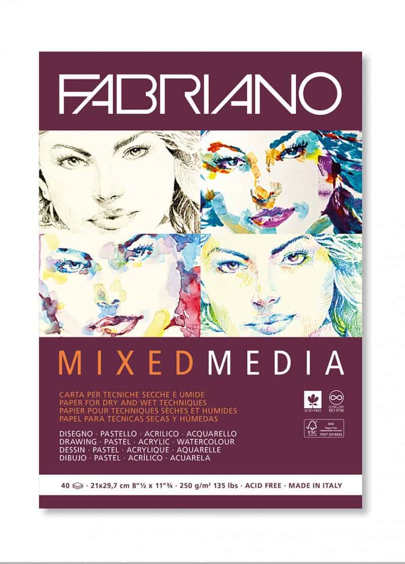 Fabriano - Album da disegno MIX MEDIA FABRIANO A4 - 17
