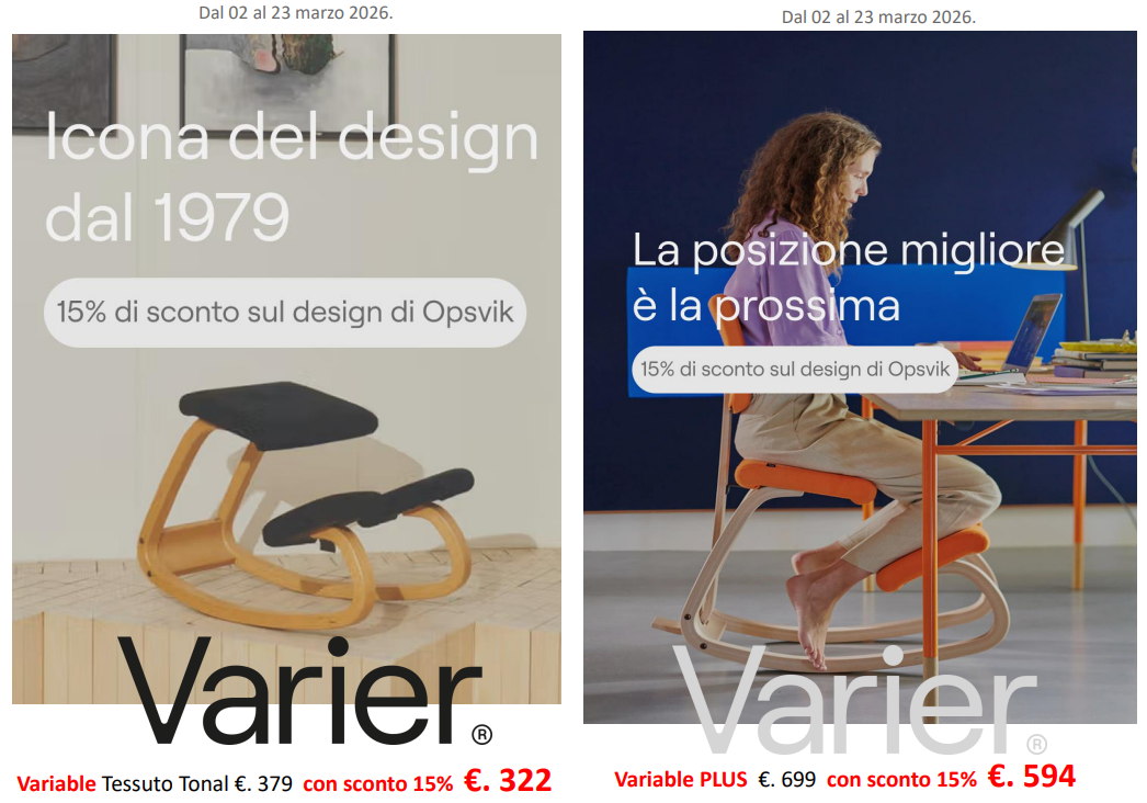 Sedute Varie Prezzo Promozione