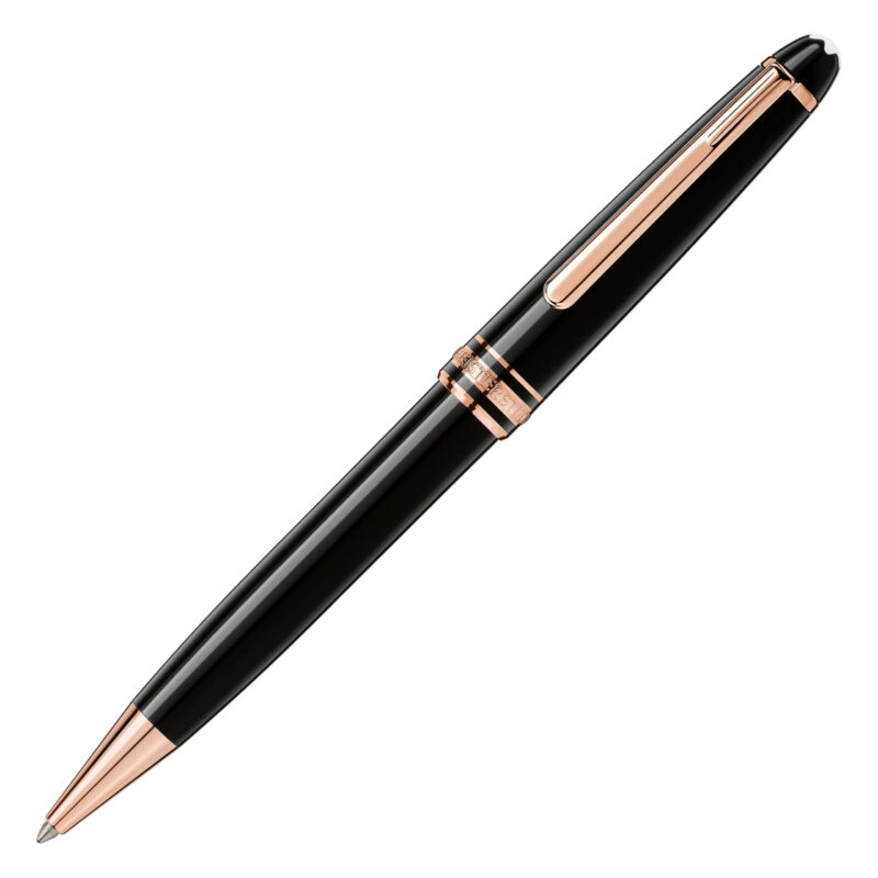 Montblanc - Penna a sfera Montblanc Meisterstück Rose Gold-Coated - 112679