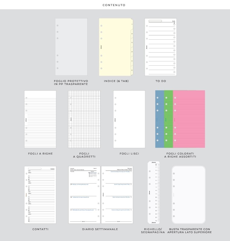 Filofax - Organiser Filofax Saffiano Metallic  Personal Oro Rosa - L022573 - immagine 2