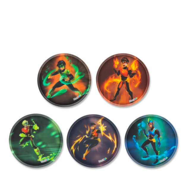 1 - Set di Kletties Super Heroes - ERG-KLE-001-064