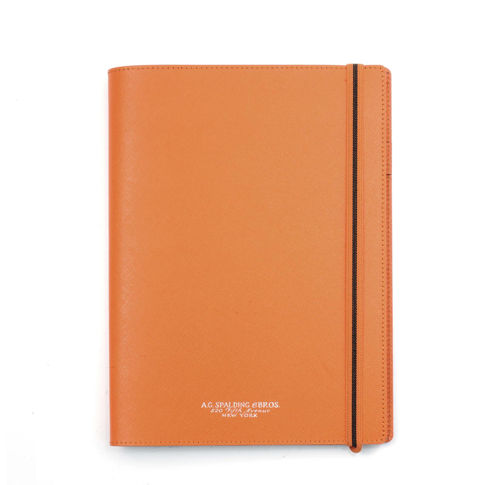 Spalding&Bros - AGENDA Spalding & Bros  SPIRALE SETTIMANALE NEW EASY REGIMENTAL 2024 COLORE: arancione - 380962P100