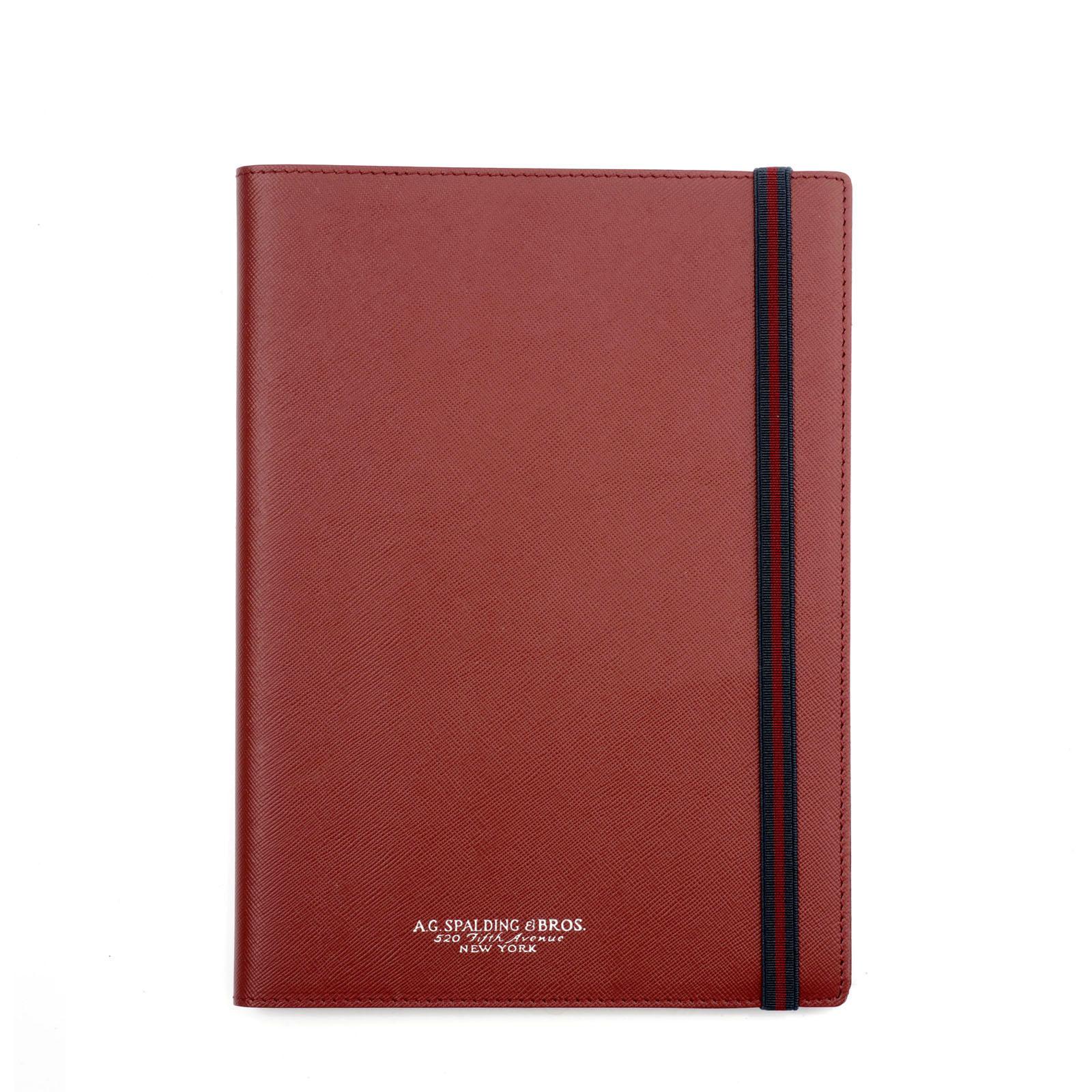 Spalding&Bros - AGENDA Spalding & Bros  SPIRALE SETTIMANALE NEW EASY REGIMENTAL 2024 COLORE: rosso - 380962P500