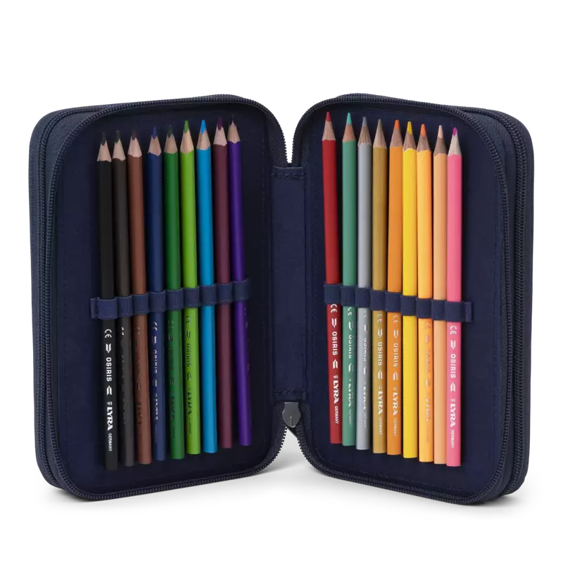 Ergobag - Maxi astuccio FireDragonBear a 3 cerniere. LUMI edition - 00483-90285-10 - immagine 3