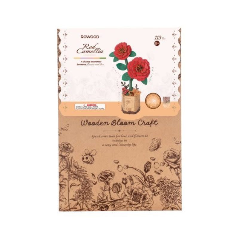 Robotime Rokr - Camellia puzzle 3D - TW031