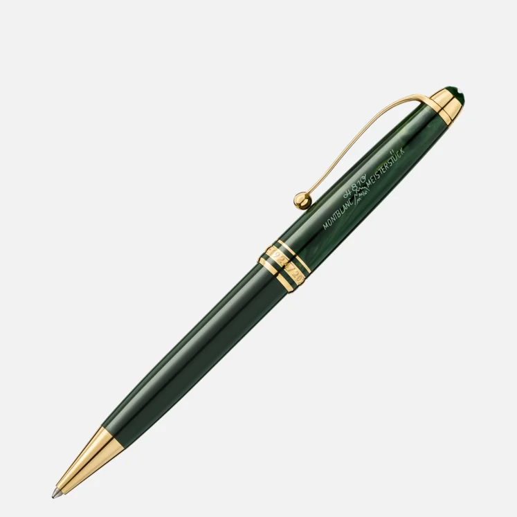Montblanc - Penna a sfera MEISTERSTÜCK THE ORIGIN COLLECTION CLASSIQUE colore verde - 131344