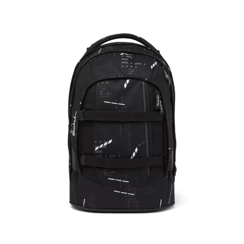 Satch - Zaino da scuola media e superiore ergonomico ed ecologico Ninja Matrix Reflective Style - SAT-SIN-002-9NM