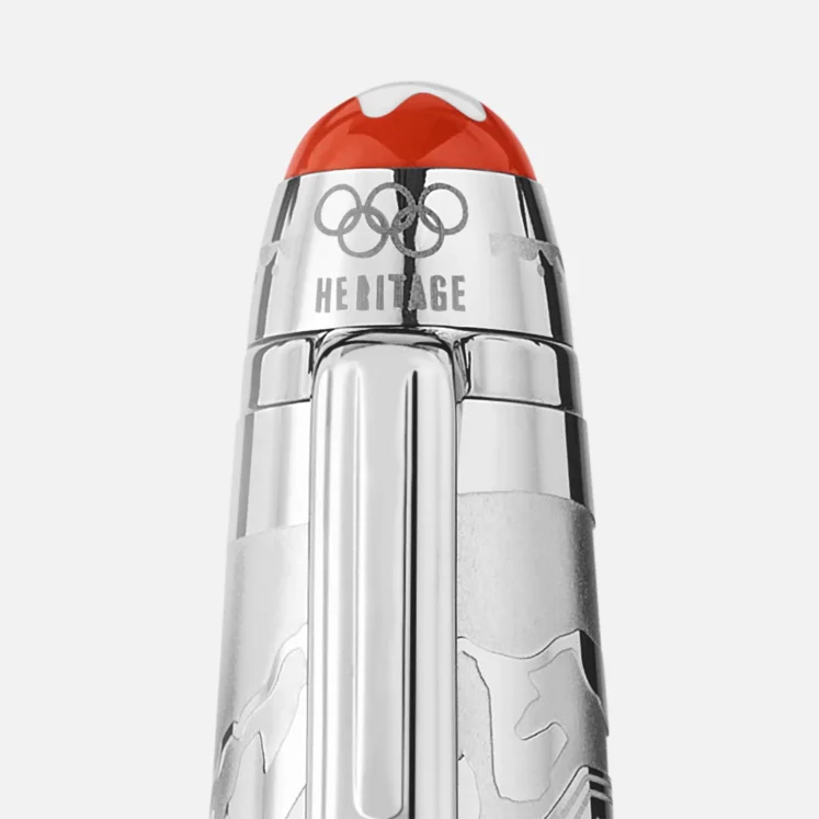 Montblanc - Penna a sfera Montblanc per Olympic Heritage Chamonix 1924, modello Douè - 131369 - immagine 2
