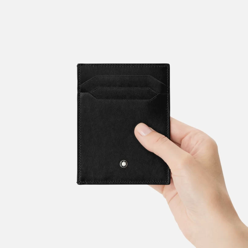 Montblanc - Custodia tascabile 4 scomparti Meisterstück con portadocumento - 198328