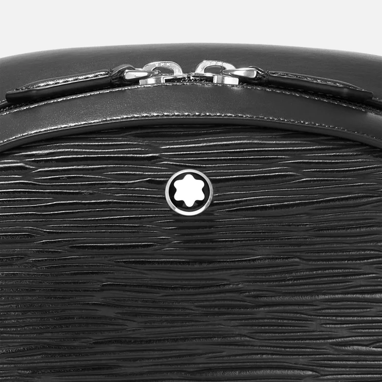 Montblanc - Zaino Montblanc 4810 in pelle colore nero. Misura piccola - 130914 - immagine 5