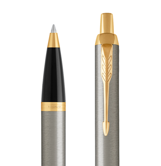 Parker - Penna a sfera Parker IM Brushed Metal GT - 1931670 - immagine 2
