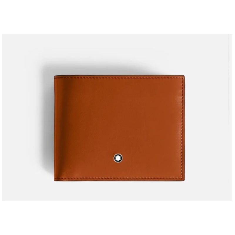 Montblanc - Portafoglio Montblanc Meisterstück ruggine 6 cc - 198806