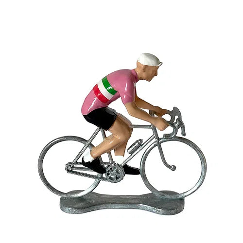 Villa - Miniatura ciclista Marco- Leader del Giro - Posizione : corridore. - P1MARCO
