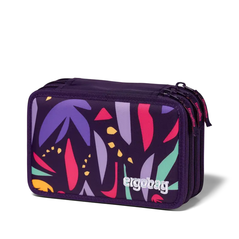 Ergobag - Maxi astuccio JungleBear a 3 cerniere. - 01292-90361-10