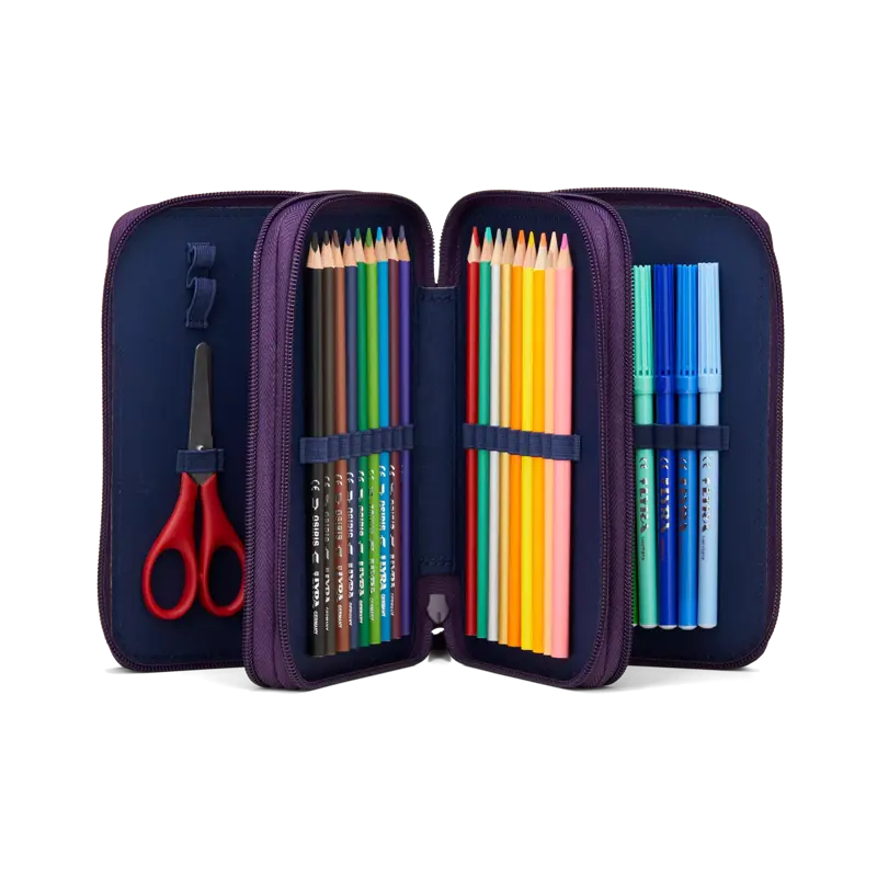 Ergobag - Maxi astuccio JungleBear a 3 cerniere. - 01292-90361-10 - immagine 2