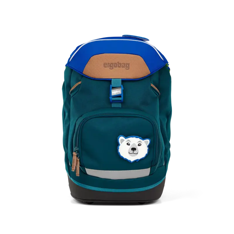 Ergobag - Zaino per la scuola primaria ergonomico e sostenibile Ergobag Prime Artic ExplorerBear Limited edition - 01313-20173-10