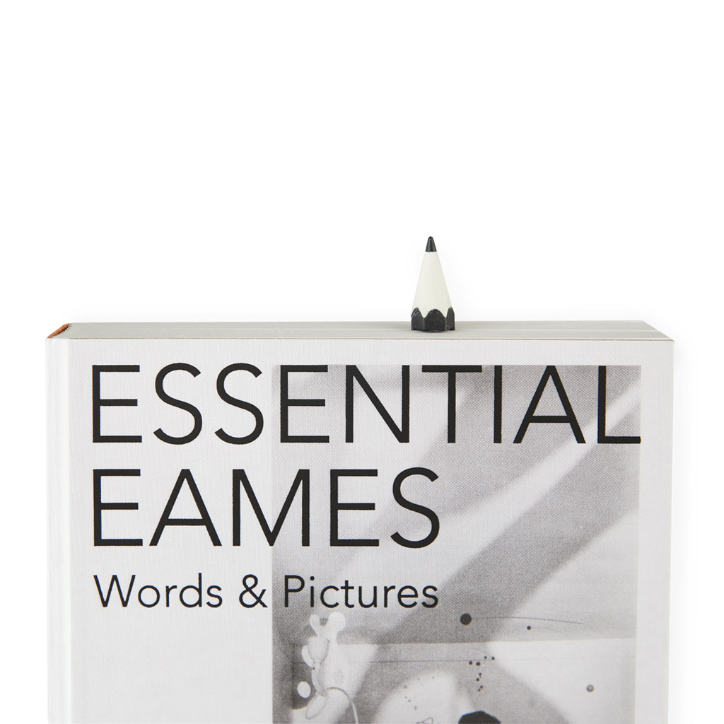 Balvi - Segnalibro a forma di matita colore nero - 27481N - immagine 3