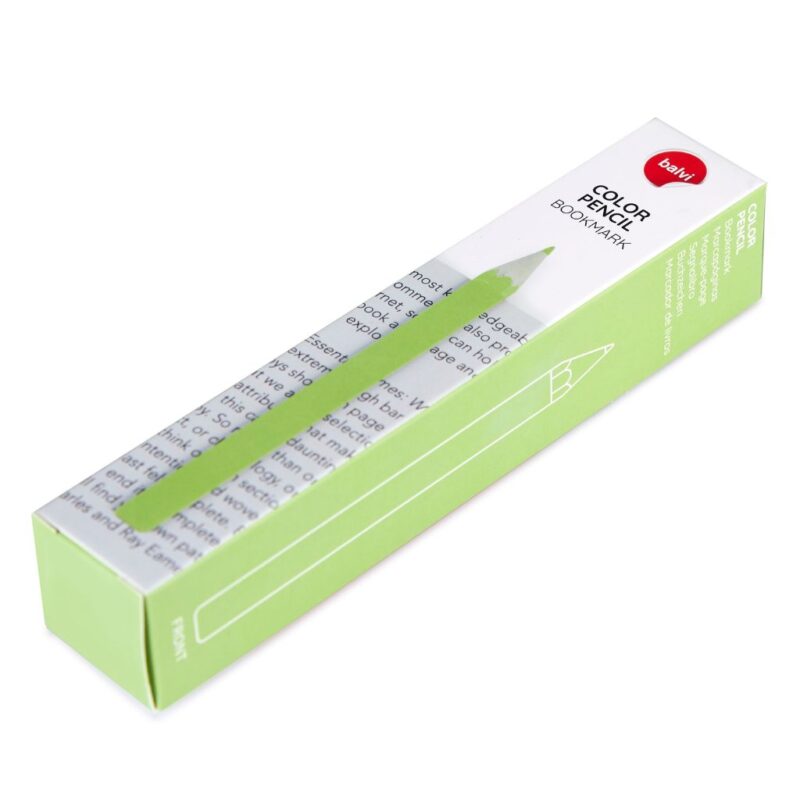 Balvi - Segnalibro a forma di matita colore verde - 27481V