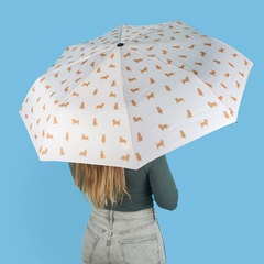 Balvi - Ombrello pieghevole con custodia a forma di gatto chiaro Meowumbrella! - 27993 - immagine 6
