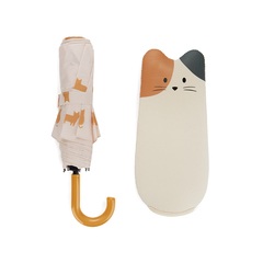 Balvi - Ombrello pieghevole con custodia a forma di gatto chiaro Meowumbrella! - 27993 - immagine 3