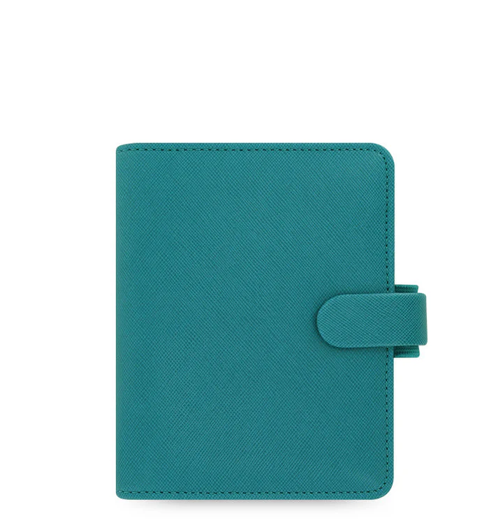 Filofax - Organizer Filofax Pocket La linea Saffiano Acquamarina - 22526