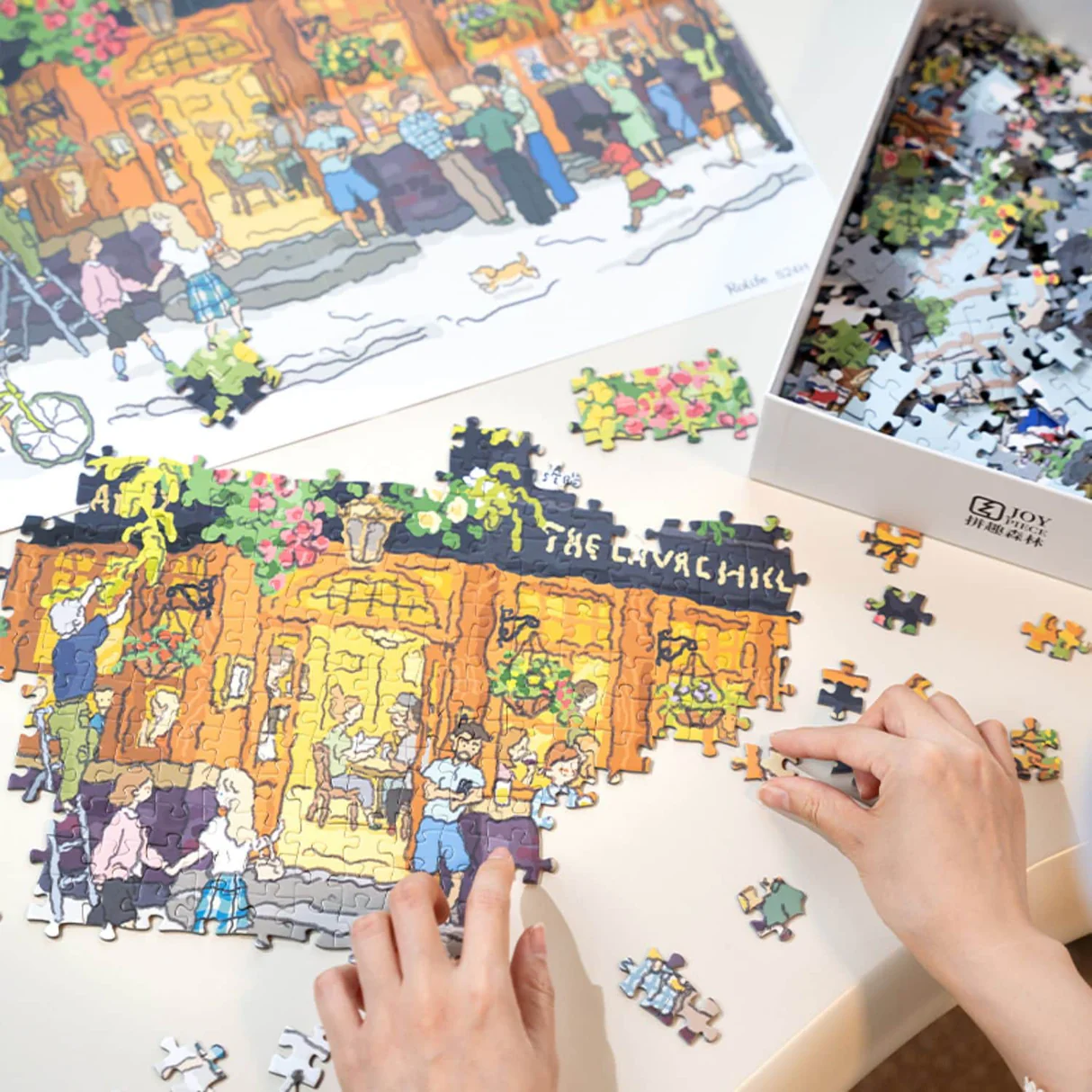 Robotime Rokr - Puzzle JOYPIECE "Pub in London" da 1000 pezzi - PT007 - immagine 3