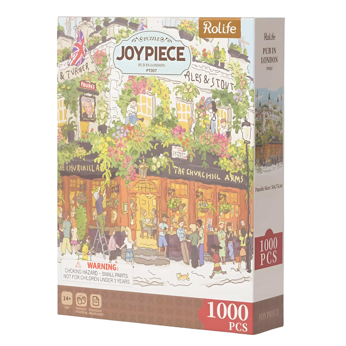 Robotime Rokr - Puzzle JOYPIECE "Pub in London" da 1000 pezzi - PT007