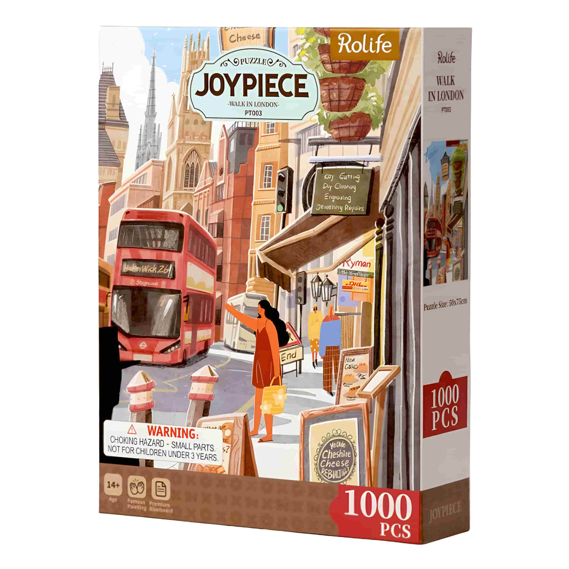 Robotime Rokr - Puzzle "Walk in London" da 1000 pezzi - PT003