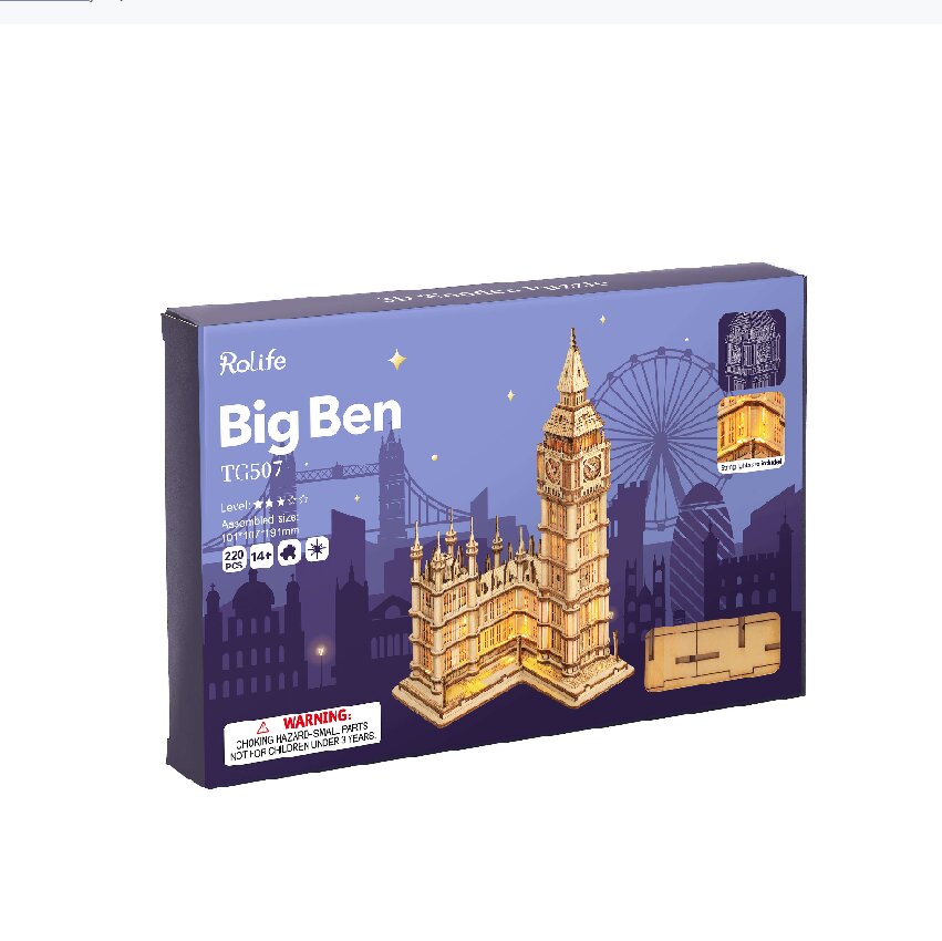 Robotime Rokr - Big Ben Rolife - TG507