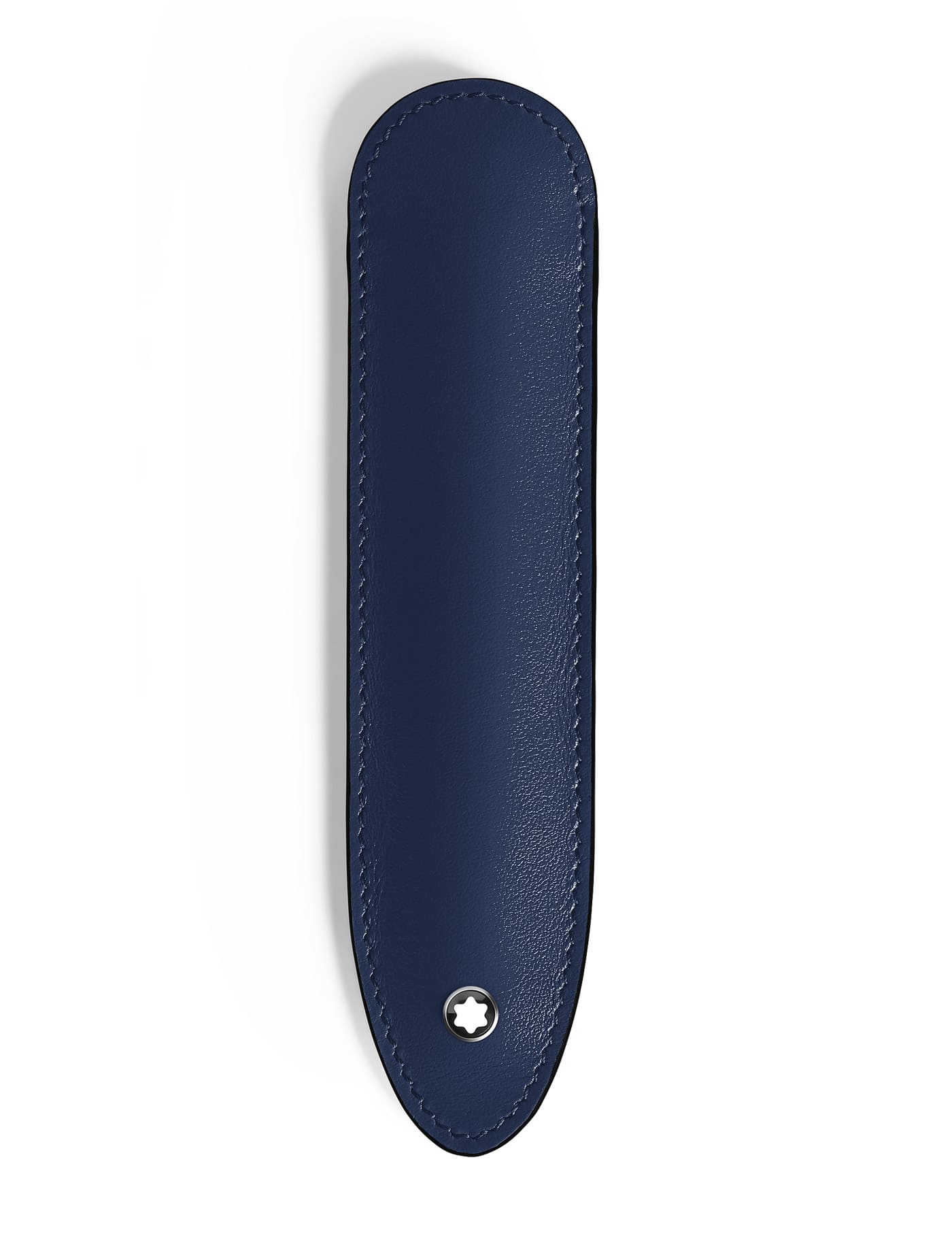 Montblanc - Astuccio per 1 Strumento da Scrittura in Pelle Meisterstück blu - 221440