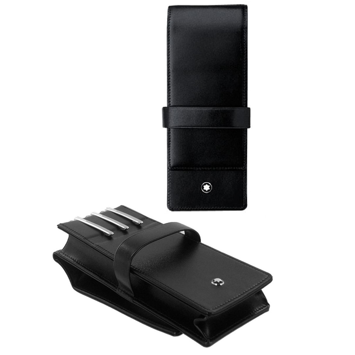 Montblanc - Astuccio per 3 Strumenti da Scrittura Montblanc Envelope. - 198336 - immagine 2