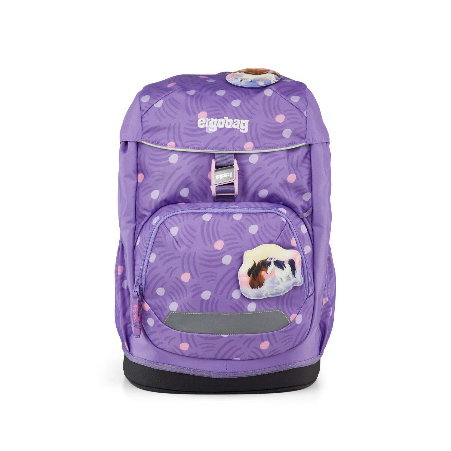 Ergobag - FLEX SET PonyBearadise: Zaino per la scuola primaria ergonomico e sostenibile Ergobag con accessori compresi. - 01519-90396-10 - immagine 5