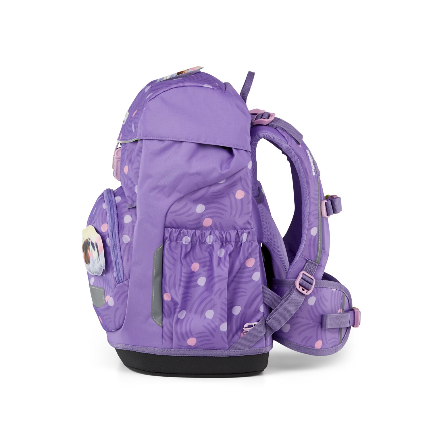 Ergobag - FLEX SET PonyBearadise: Zaino per la scuola primaria ergonomico e sostenibile Ergobag con accessori compresi. - 01519-90396-10 - immagine 3
