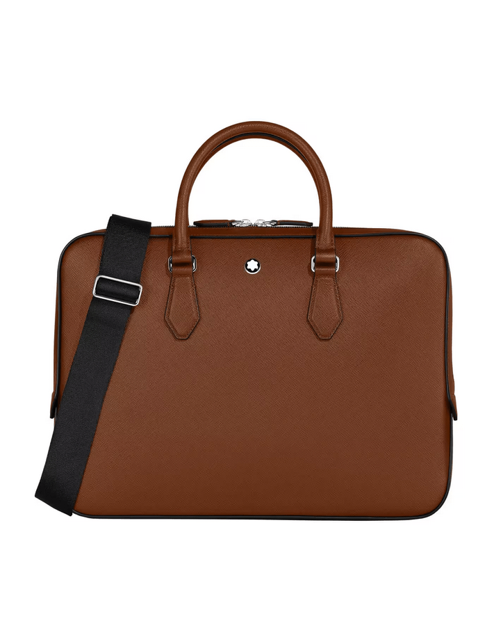 Montblanc - Portadocumenti Sottile in Pelle Sartorial, colore fulvo - 220334