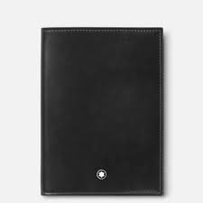 Montblanc - Portapassaporto Montblanc internazionale in pelle - 198333
