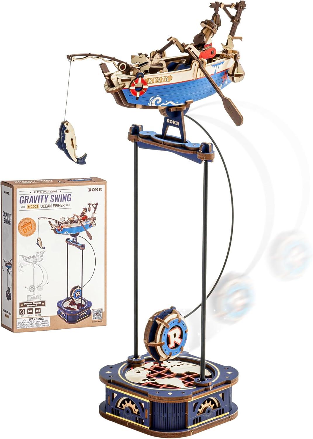 Robotime Rokr - Ocean fisher modellino 3D da assemblare - MCD02