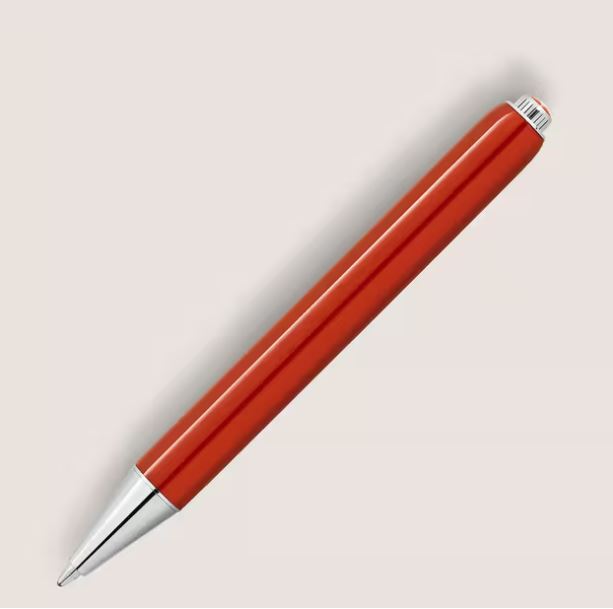 Montblanc - Penna a sfera Montblanc Heritage Rouge et Noir “Baby” Edizione Speciale Color Corallo - 127858