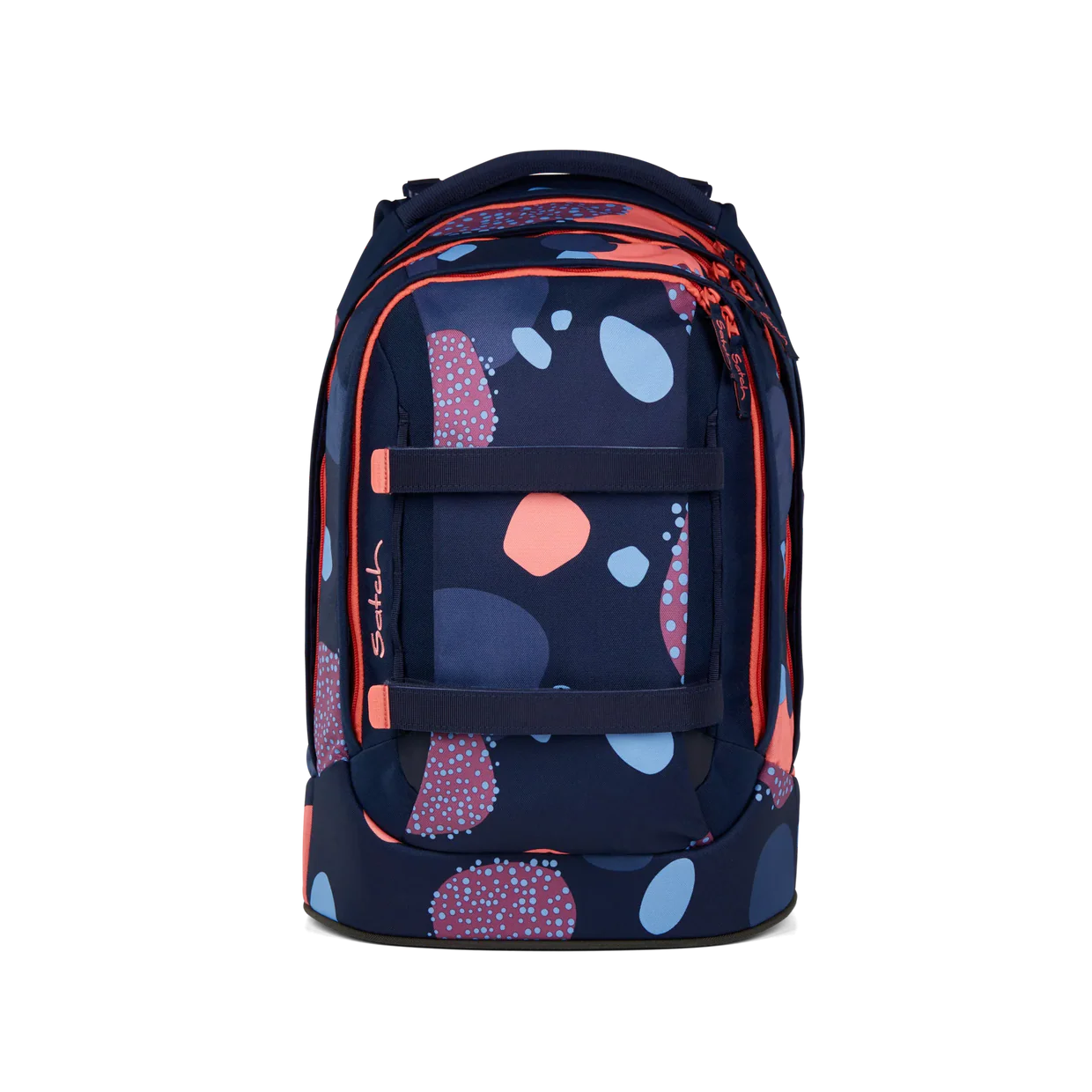 Satch - Zaino da scuola media e superiore ergonomico ed ecologico Coral reef - 00186-90290-10