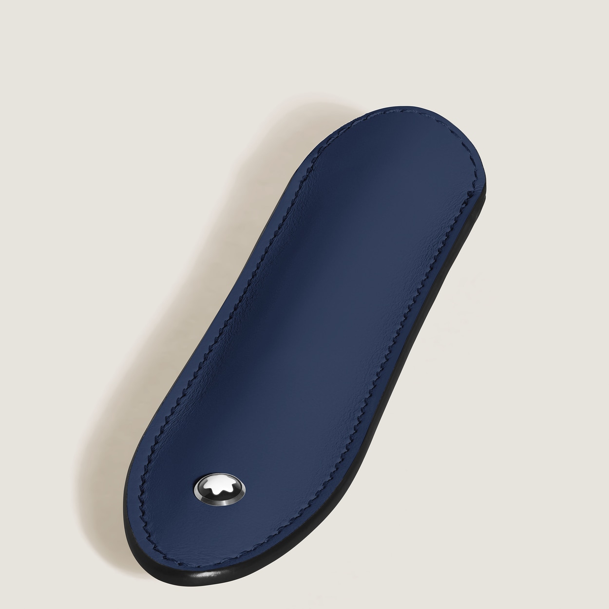 Montblanc - Astuccio per 1 Strumento da Scrittura in Pelle Meisterstück blu - 221440 - immagine 2