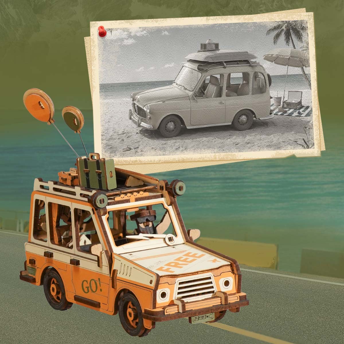 Robotime Rokr - Road Tripper - MCD03